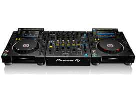 DJ equipment hire including decks and mixers in Edinburgh