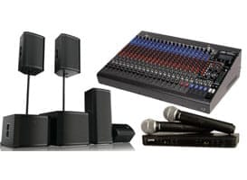 Professional PA system hire for events in Edinburgh