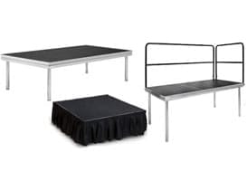 Modular staging platform hire for events in Edinburgh