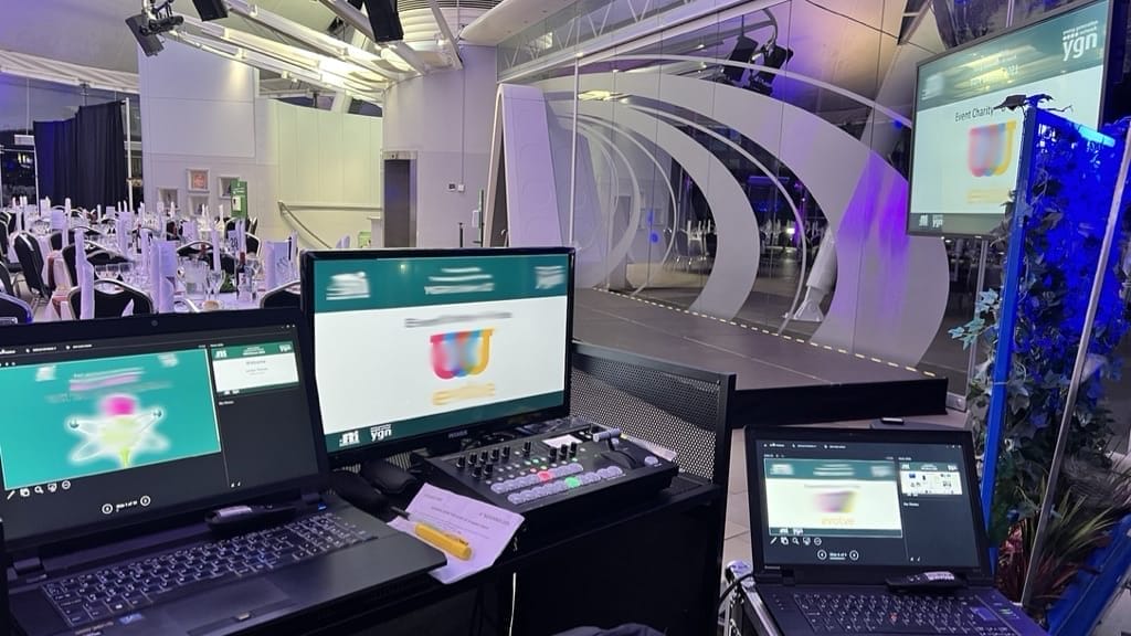 Conference AV production Dynamic Earth