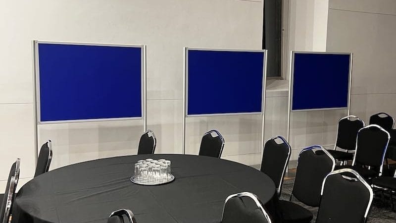 Poster Board Hire Edinburgh 5 IMG 0664 edited