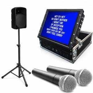 Karaoke Hire Edinburgh 13 basic karaoke package