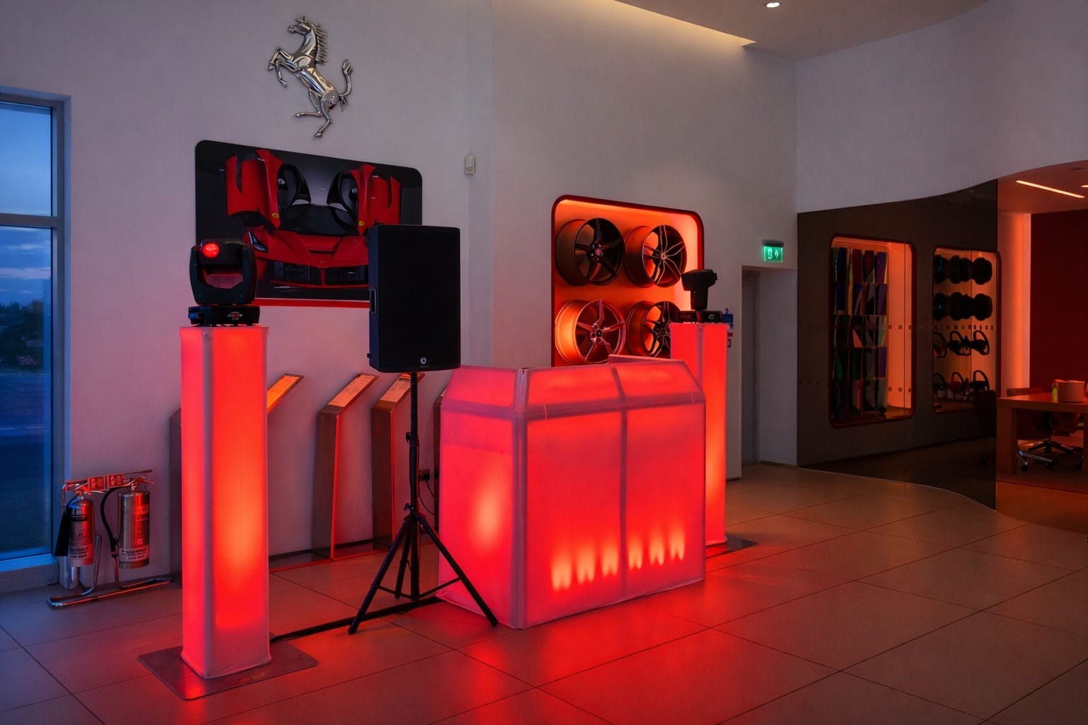 Product launch at Ferrari Edinburgh
