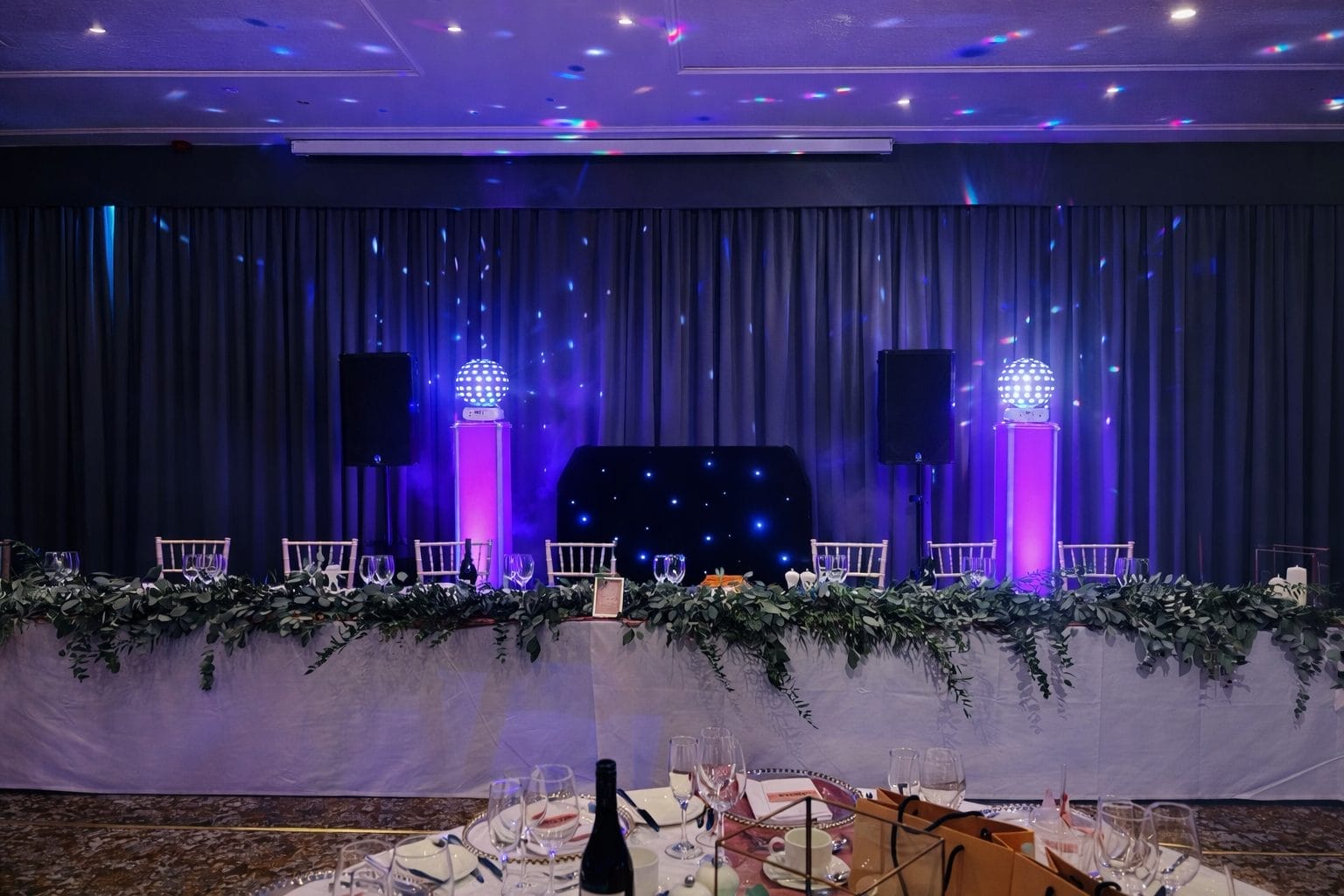 Village Hotel Edinburgh DJ Sound and lighting