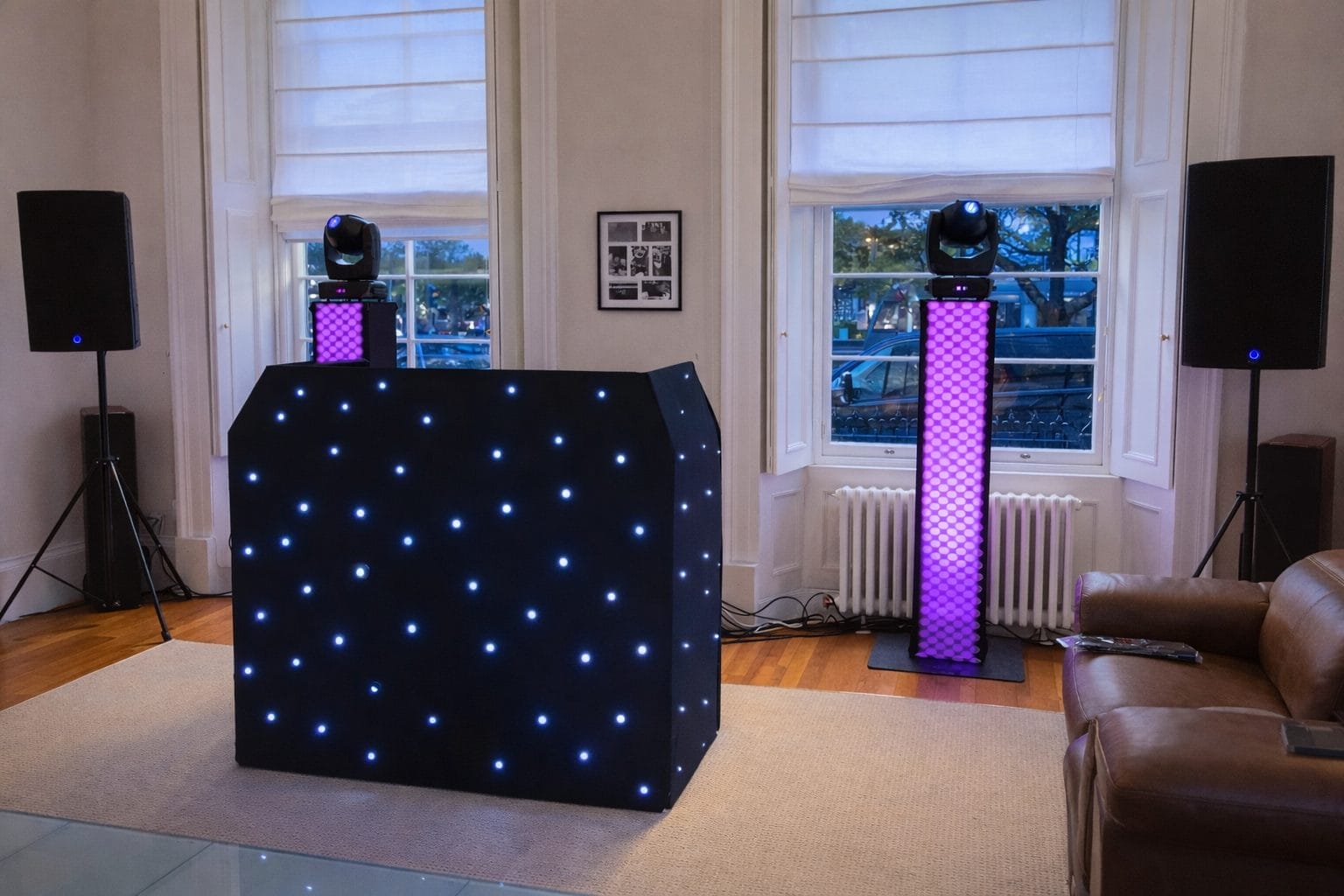 DJ Party Setup for Private residency in Edinburgh
