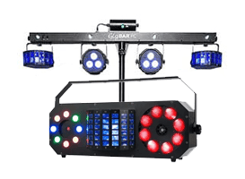 Dynamic lighting effects hire for parties and events in Edinburgh