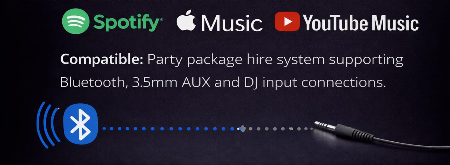 Party Packages 4 Party package hire compatibility