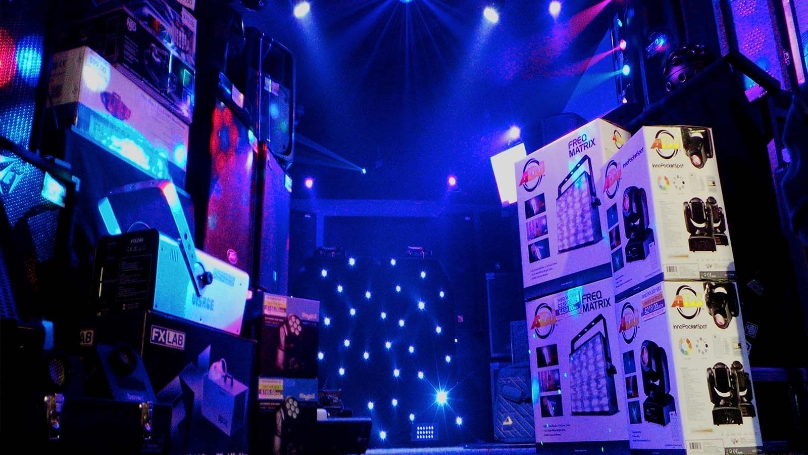 sound and lighting install Edinburgh