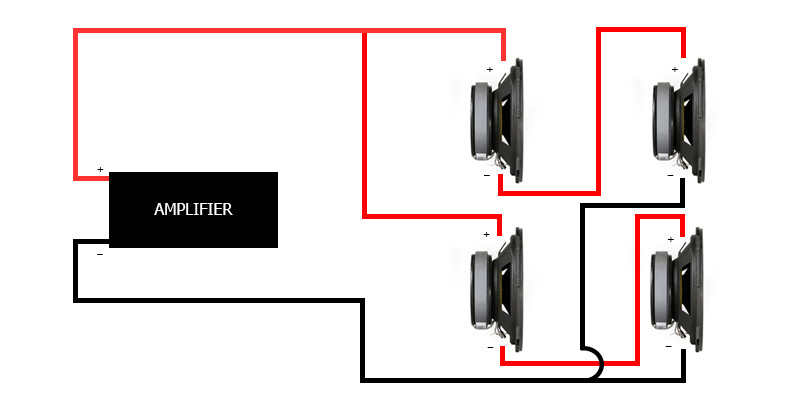 low impedance speaker system install diagram