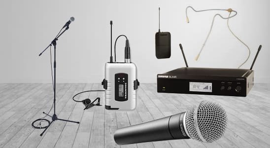 microphone hire edinburgh