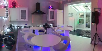 House party AV hire in Edinburgh - complete lighting and sound equipment for parties