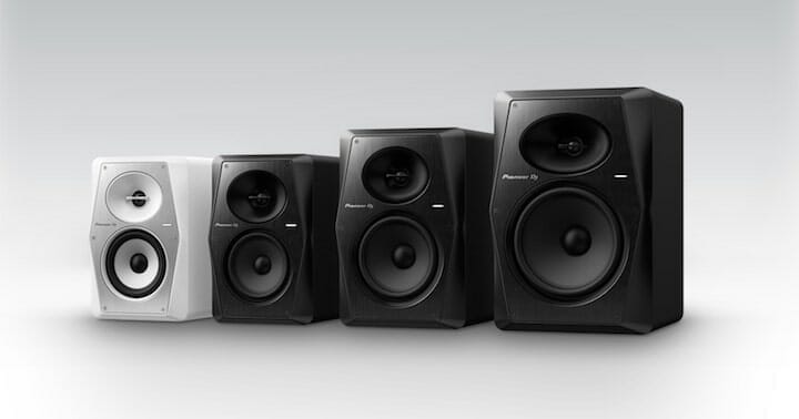 Pioneer DJ VM monitor speakers