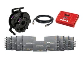 Sound and lighting hire 8 AV distribution and signal switching equipment hire in Edinburgh
