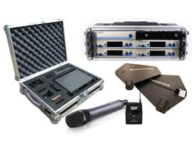 Sound and lighting hire 14 Wireless microphone systems for conferences and events in Edinburgh