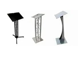 Sound and lighting hire 22 Lecterns for hire in Edinburgh