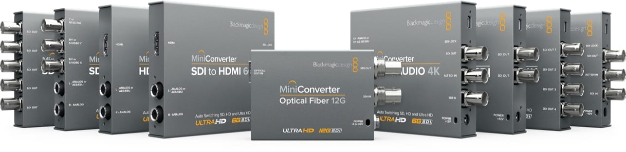 range of blackmagic sdi converters for hire in edinburgh