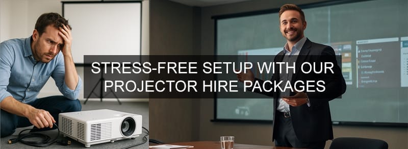stress free projector hire copy