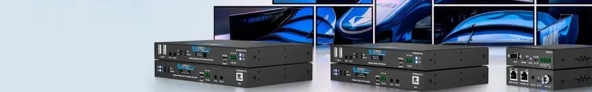 AV distribution system in Edinburgh requiring professional servicing.